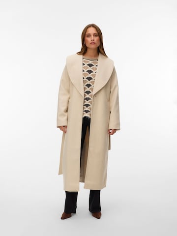 VERO MODA Tussenmantel in Beige: voorkant