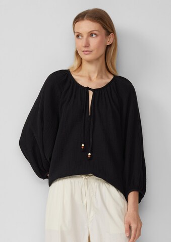 s.Oliver - Blusa en negro: frente