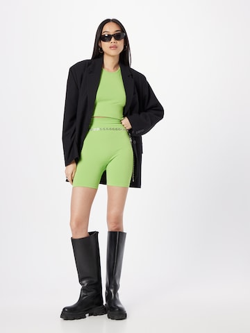 Monki - Skinny Leggings em verde