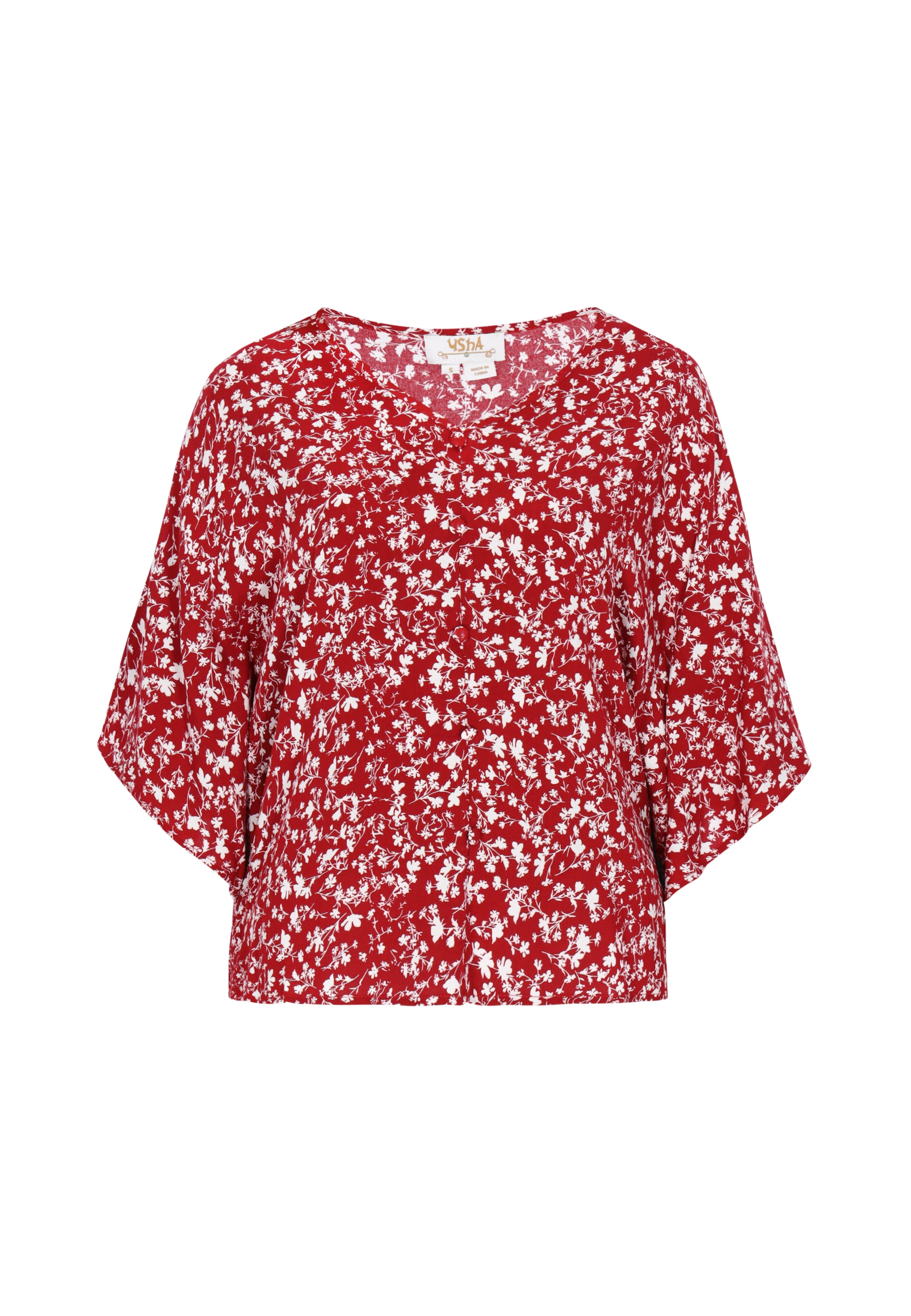 usha FESTIVAL - Blusa 'Festival' en rojo: frente