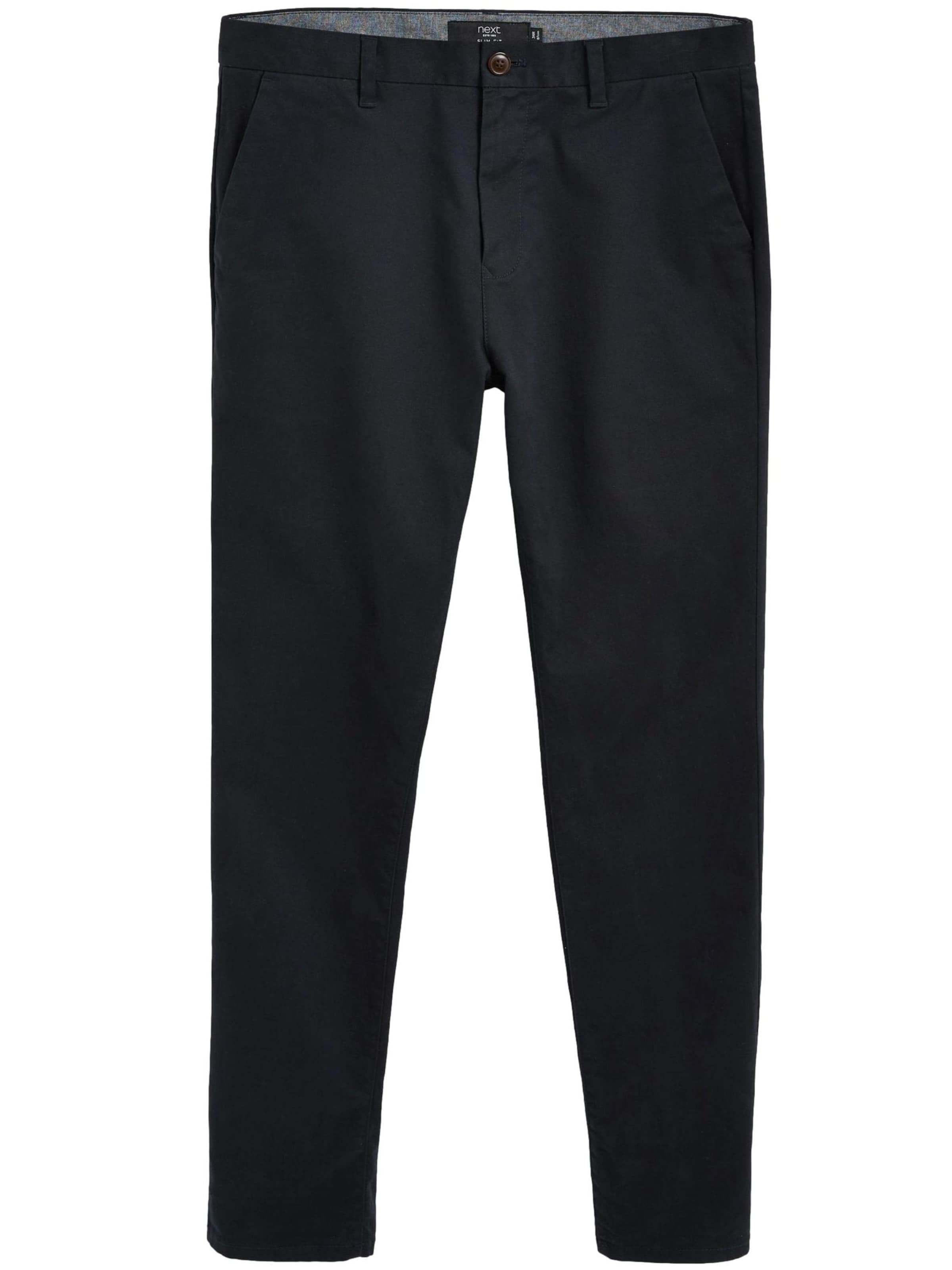 Next Úzky strih Chino nohavice - Modrá: predná strana