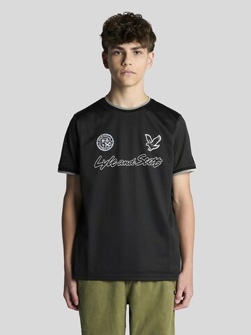T-Shirt Lyle & Scott en noir : devant