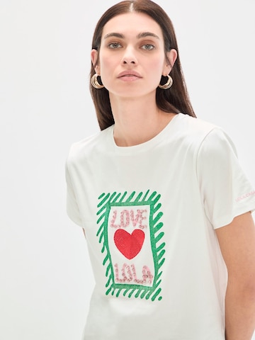 Lola Casademunt Футболка в Белый