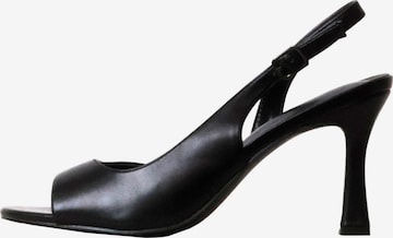 Super Mode Pumps in Zwart: voorkant
