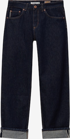 Pull&Bear Regular Jeans in Blauw: voorkant