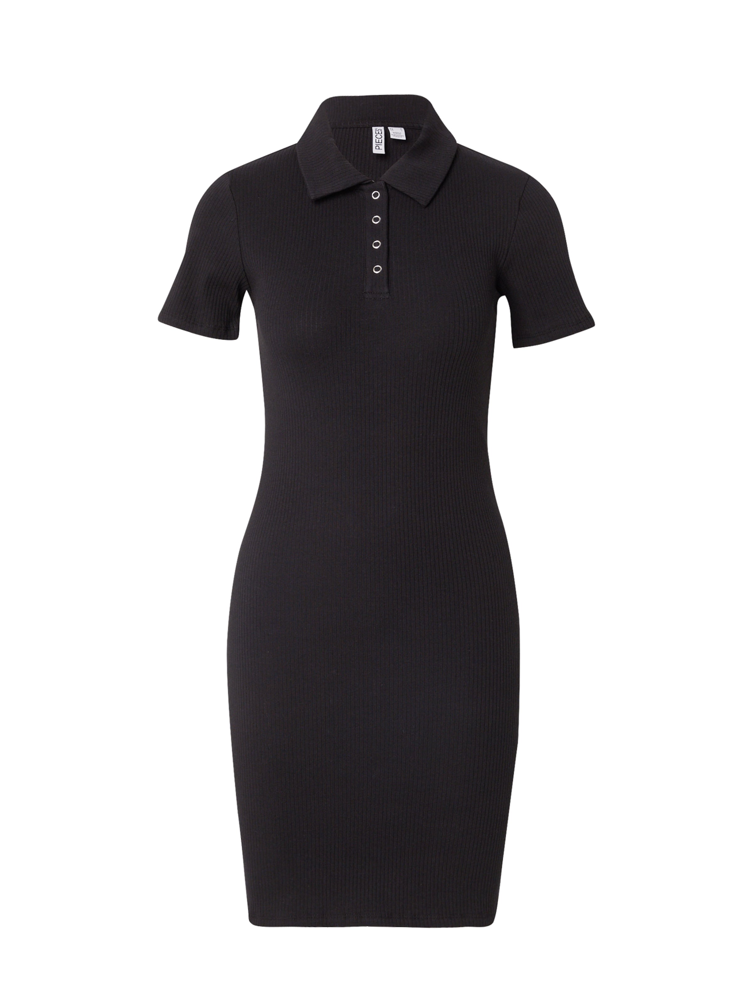 PIECES Φόρεμα 'PCKitte' σε μαύρο: μπροστά