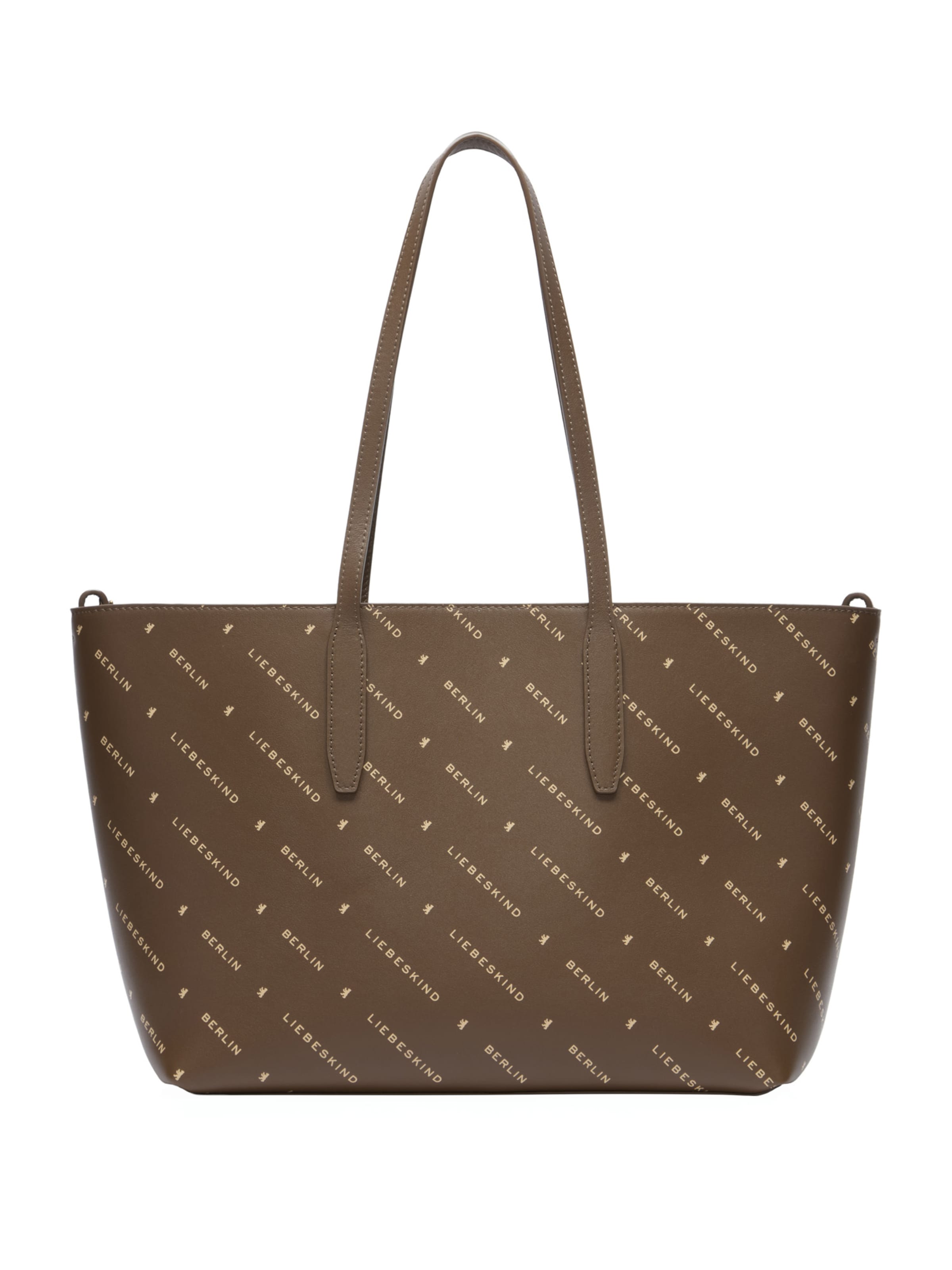 Liebeskind Berlin Shopper in Braun: Vorderseite