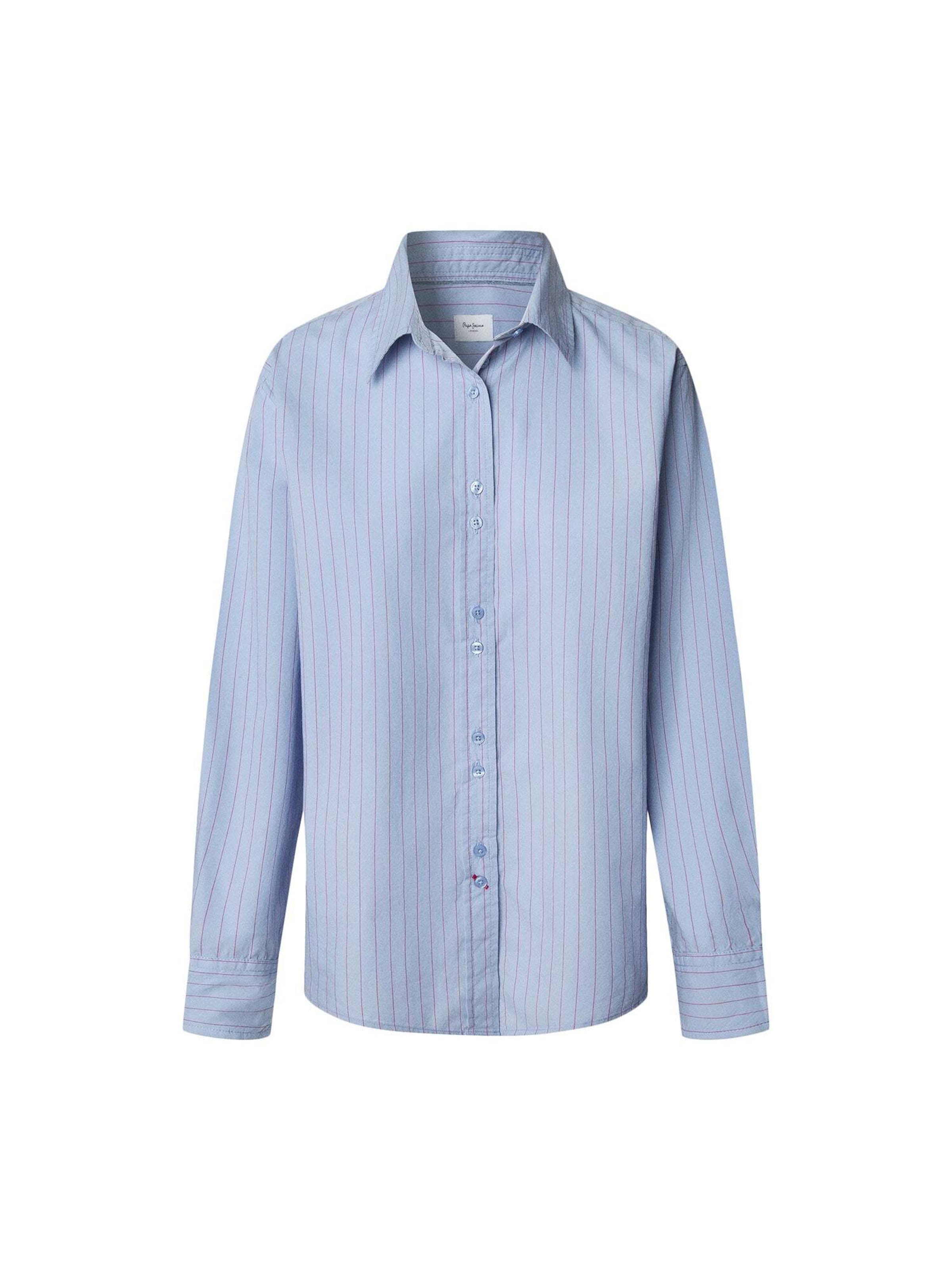 Pepe Jeans Bluse 'Lyric' in Blau: Vorderseite