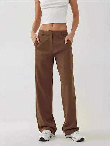 Hiccup Skinny Kalhoty 'Hose' – hnědá: přední strana
