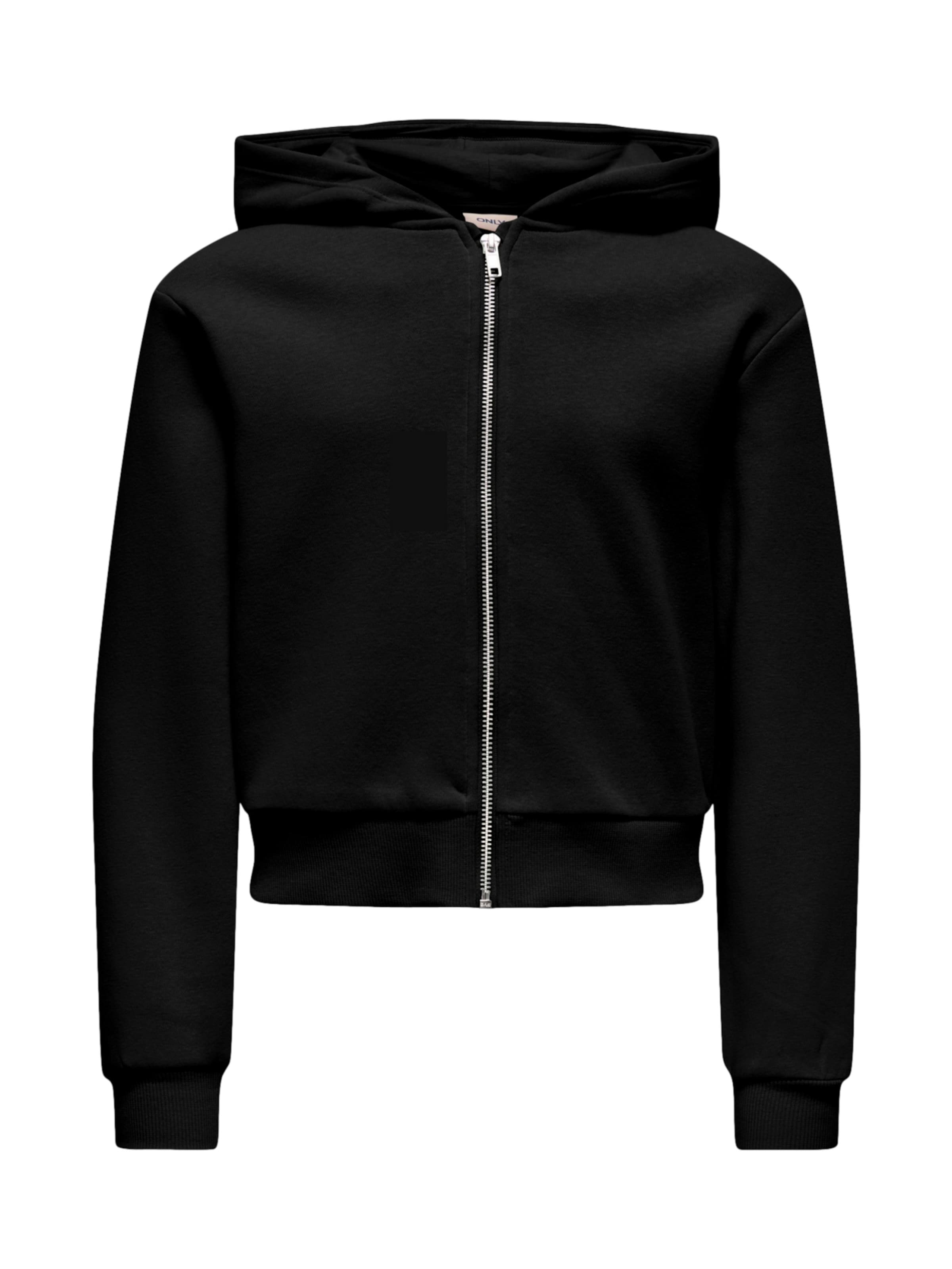 ONLY GIRLS Collegetakki värissä musta: etupuoli