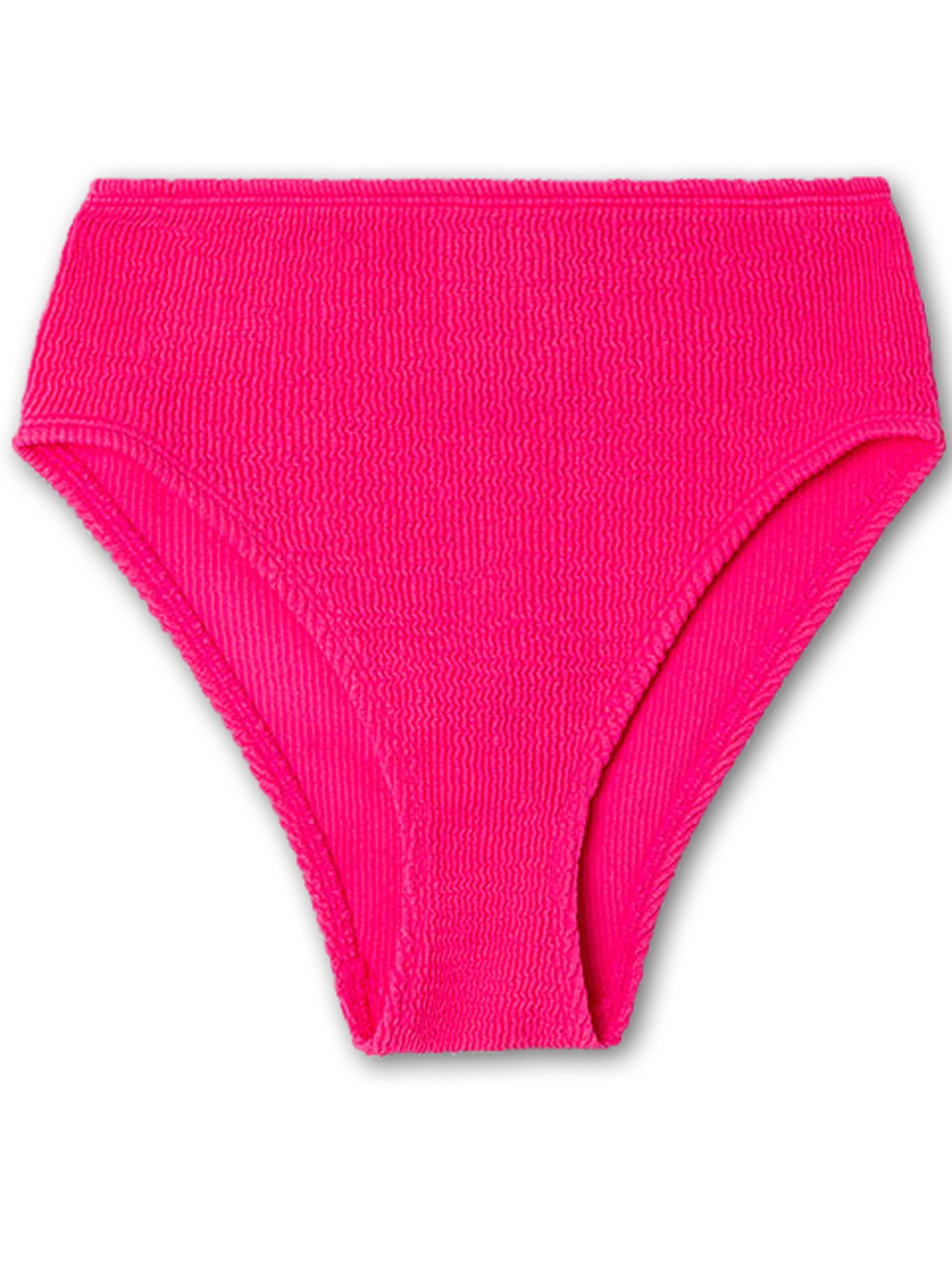 Bas de bikini Gisela en rose : devant