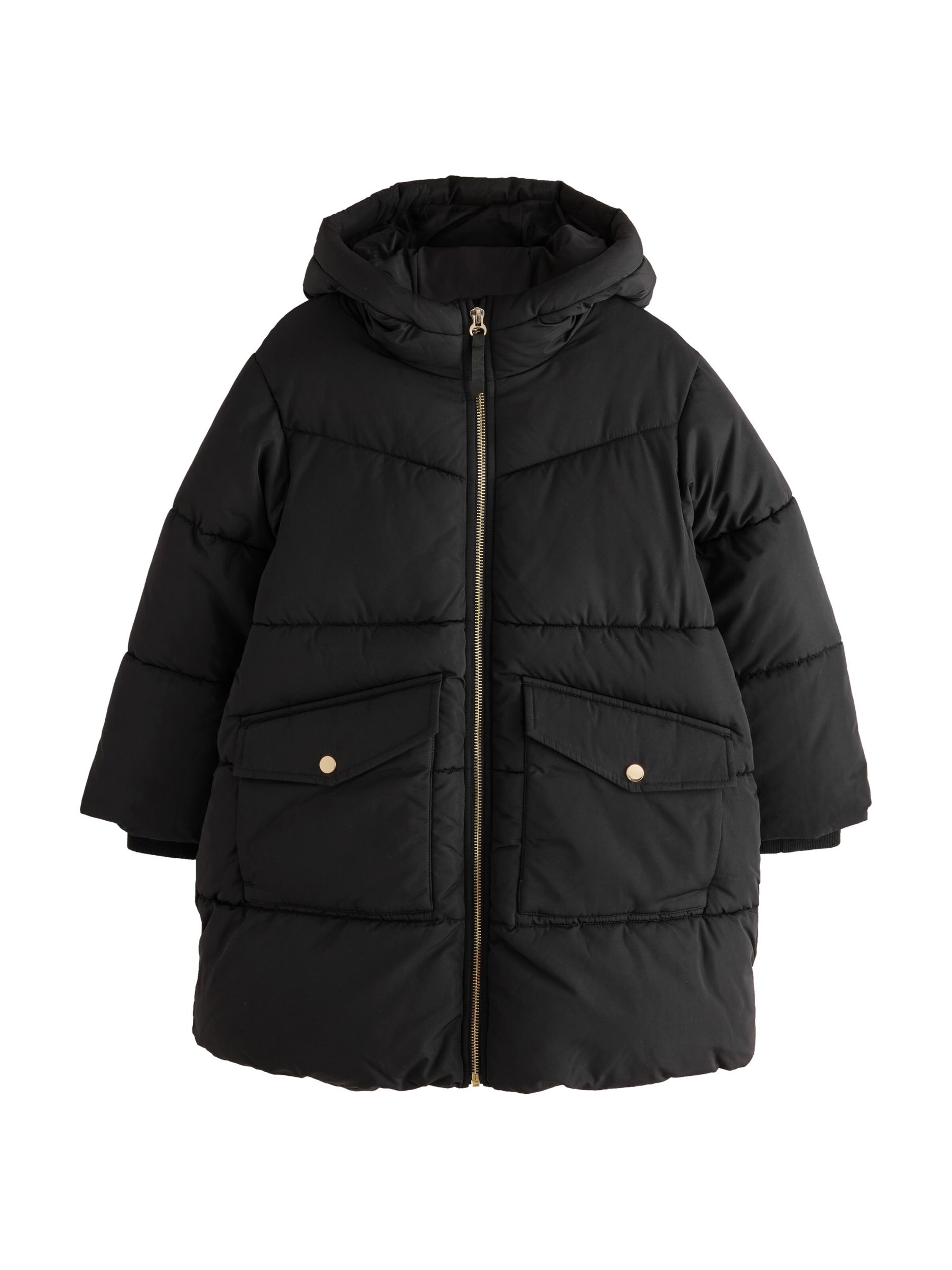 Next Jacke in Schwarz: Vorderseite