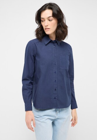 MUSTANG Bluse 'Bignell' in Blau: Vorderseite
