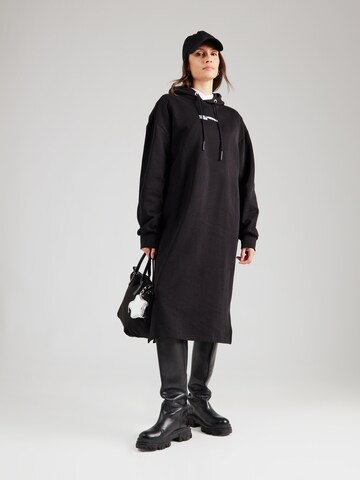 Robe KARL LAGERFELD JEANS en noir : devant