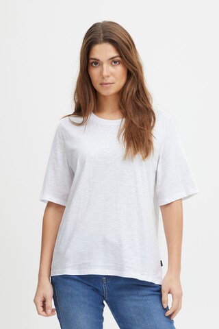 PULZ Jeans Shirt in White: front