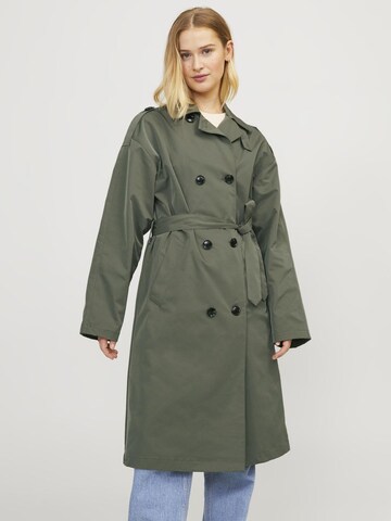 JJXX Between-Seasons Coat 'SOPHI' in Green: front