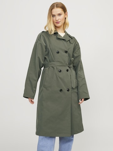 JJXX Between-Seasons Coat 'SOPHI' in Green: front