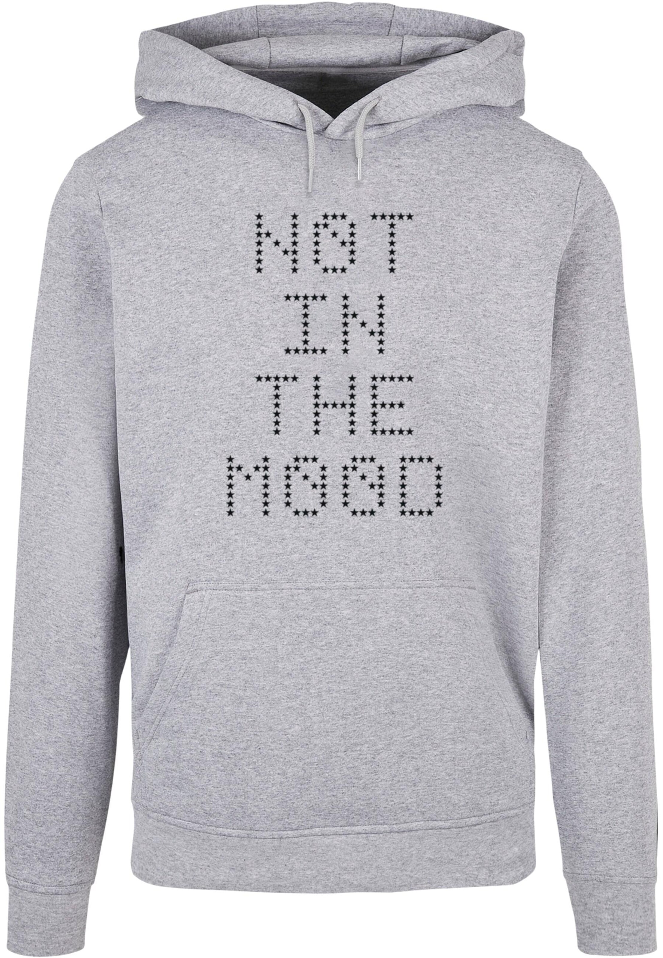 Merchcode Sweatshirt 'NITM-Stars1' in Grau: Vorderseite