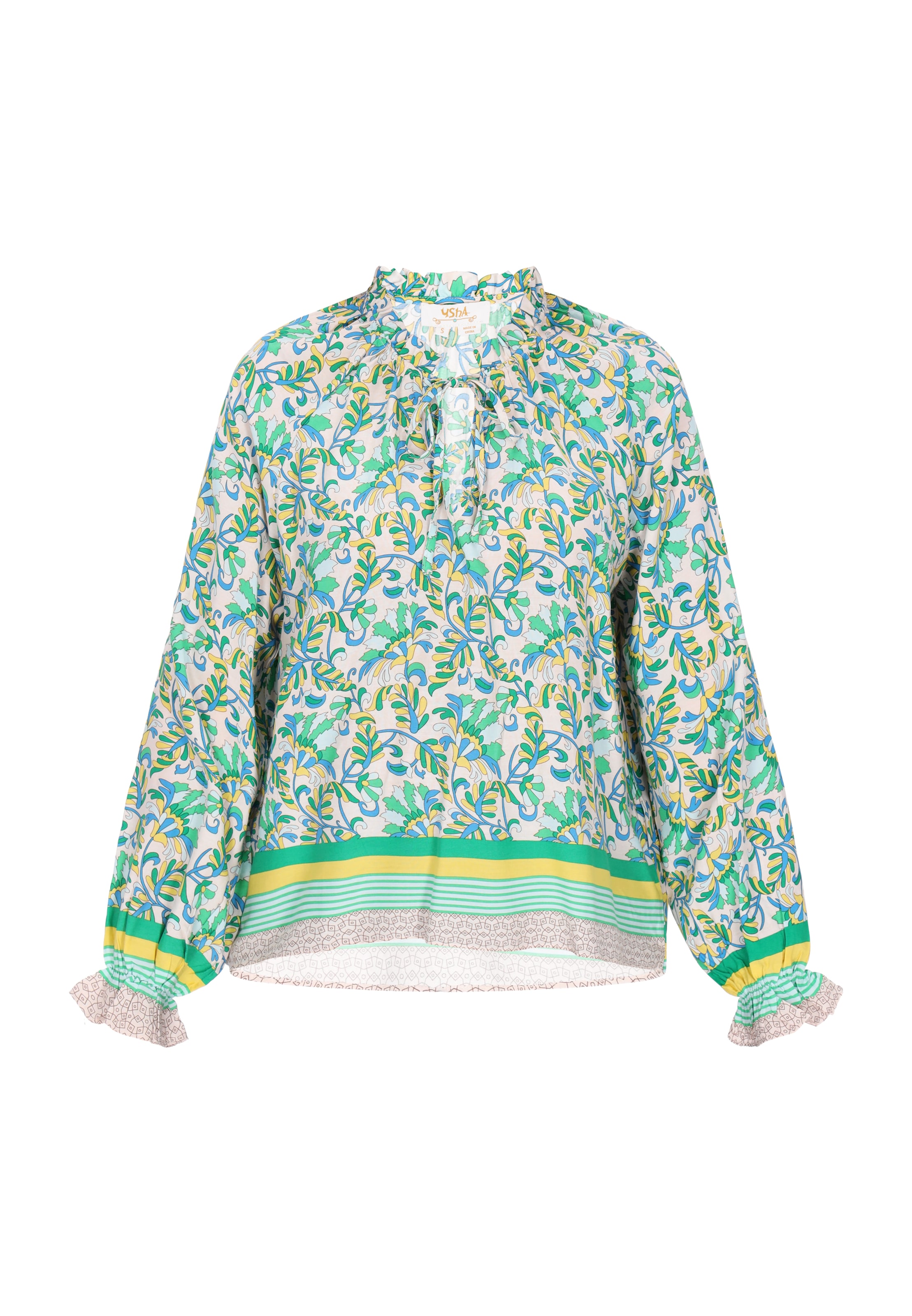 Bluză de la usha FESTIVAL pe verde: față