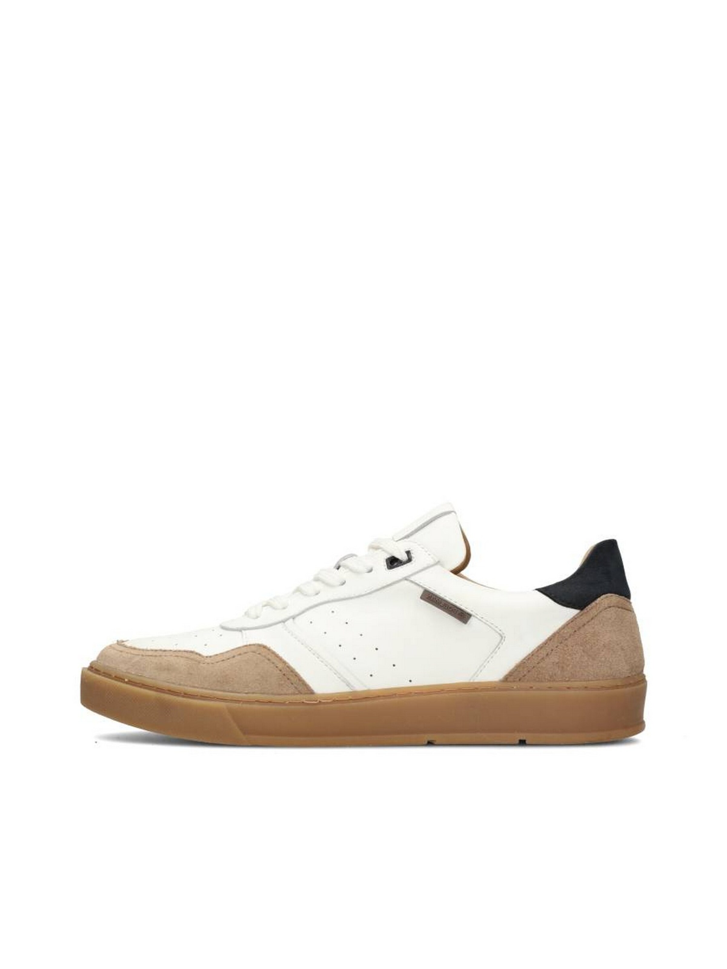 PS Poelman Sneakers laag 'Gregory' in Wit: voorkant