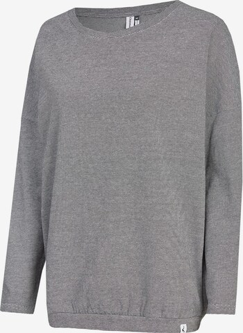 Cleptomanicx Sweatshirt 'Henni' in Grau: predná strana