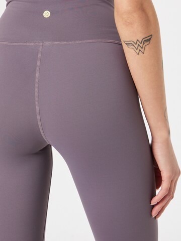 Athlecia Skinny Workout Pants 'GABY' in Purple
