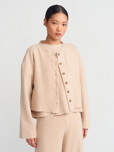 Dilvin Strickjacke 'Strickjacken' in S in beige, Produktansicht