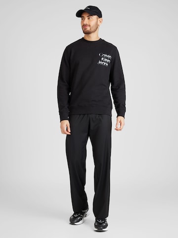 TOPMAN Regular Hose in Schwarz