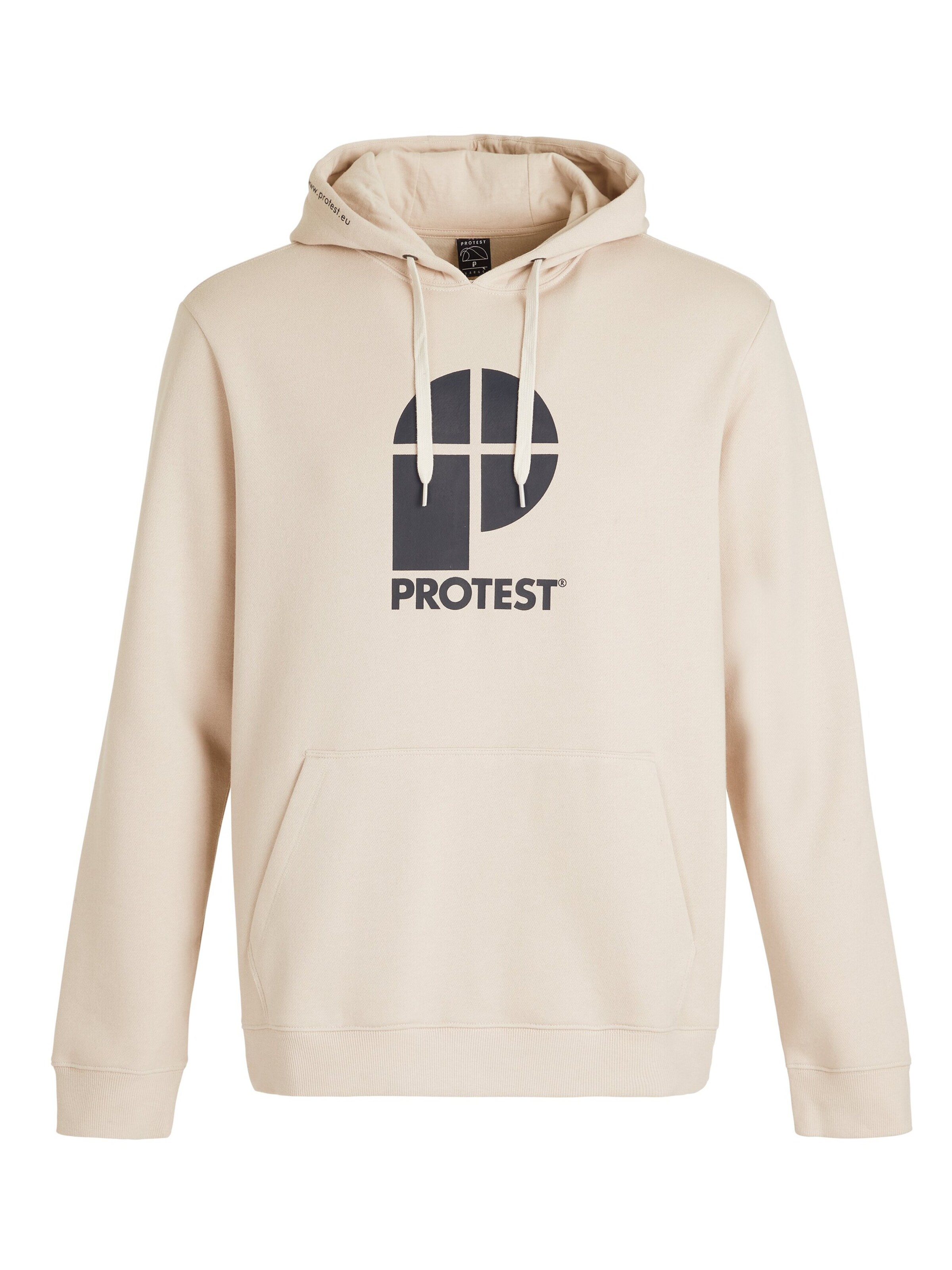 PROTEST Pullover 'CLASSIC LOGO HOODY'‌‌ in Weiß: Vorderseite