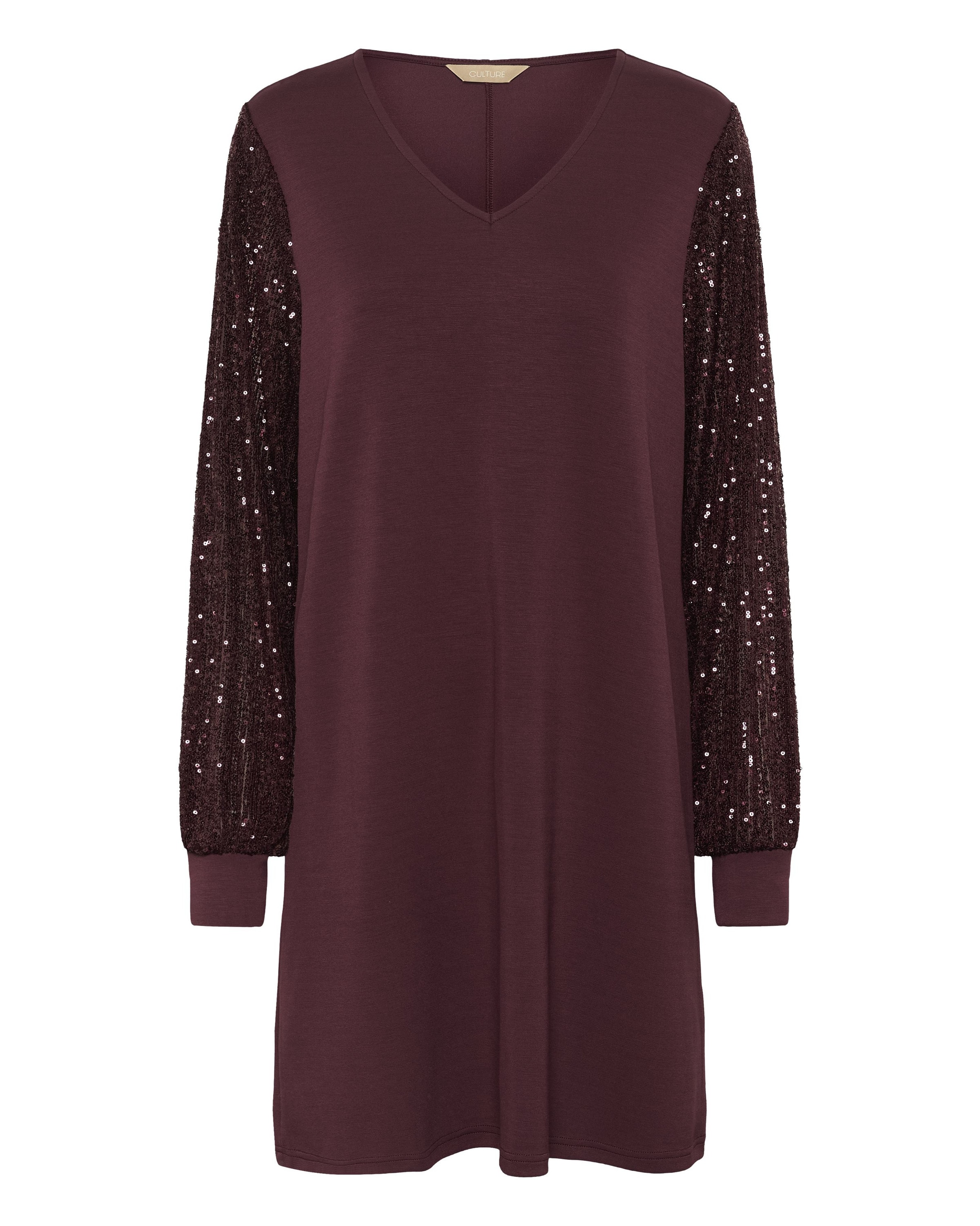 CULTURE Kjole 'CUChabrina' i rød: forside