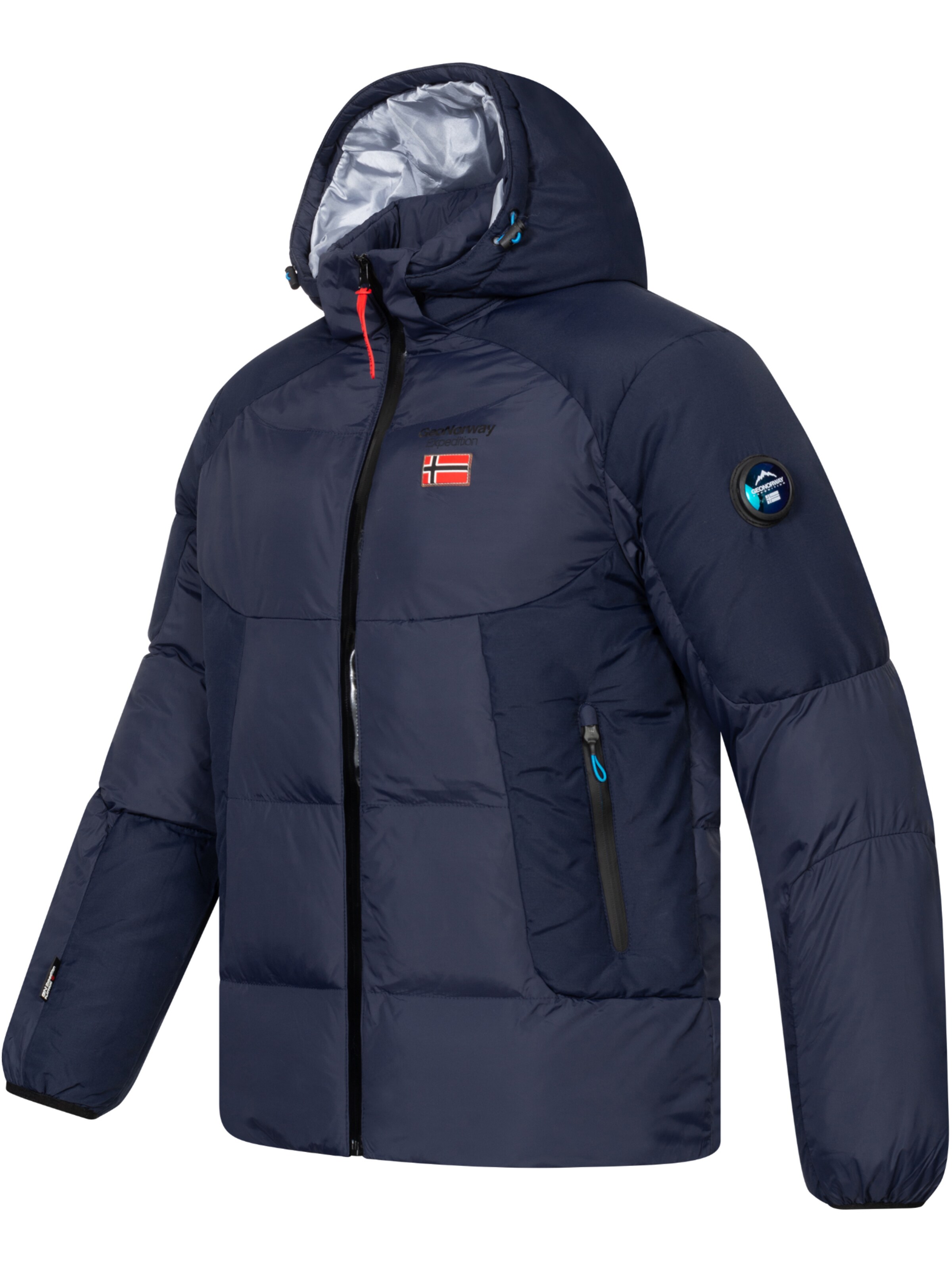 Geo Norway Winter Jacket in Blue