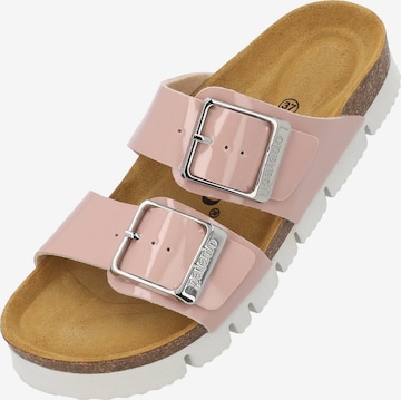 PaladoNatikače s potpeticom 'Samos EGS PL' - roza boja: prednji dio