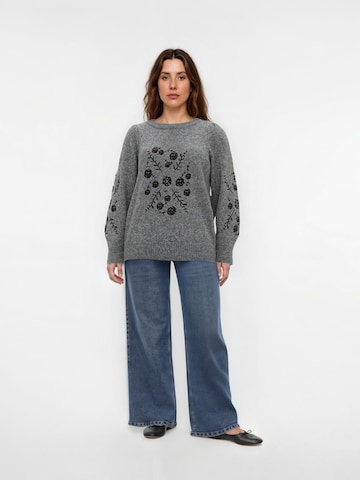 Vero Moda Curve Trui 'JUTA' in Grijs