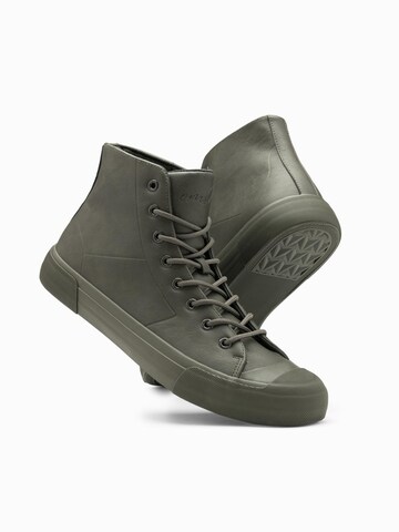 Ombre High-top trainers in Green