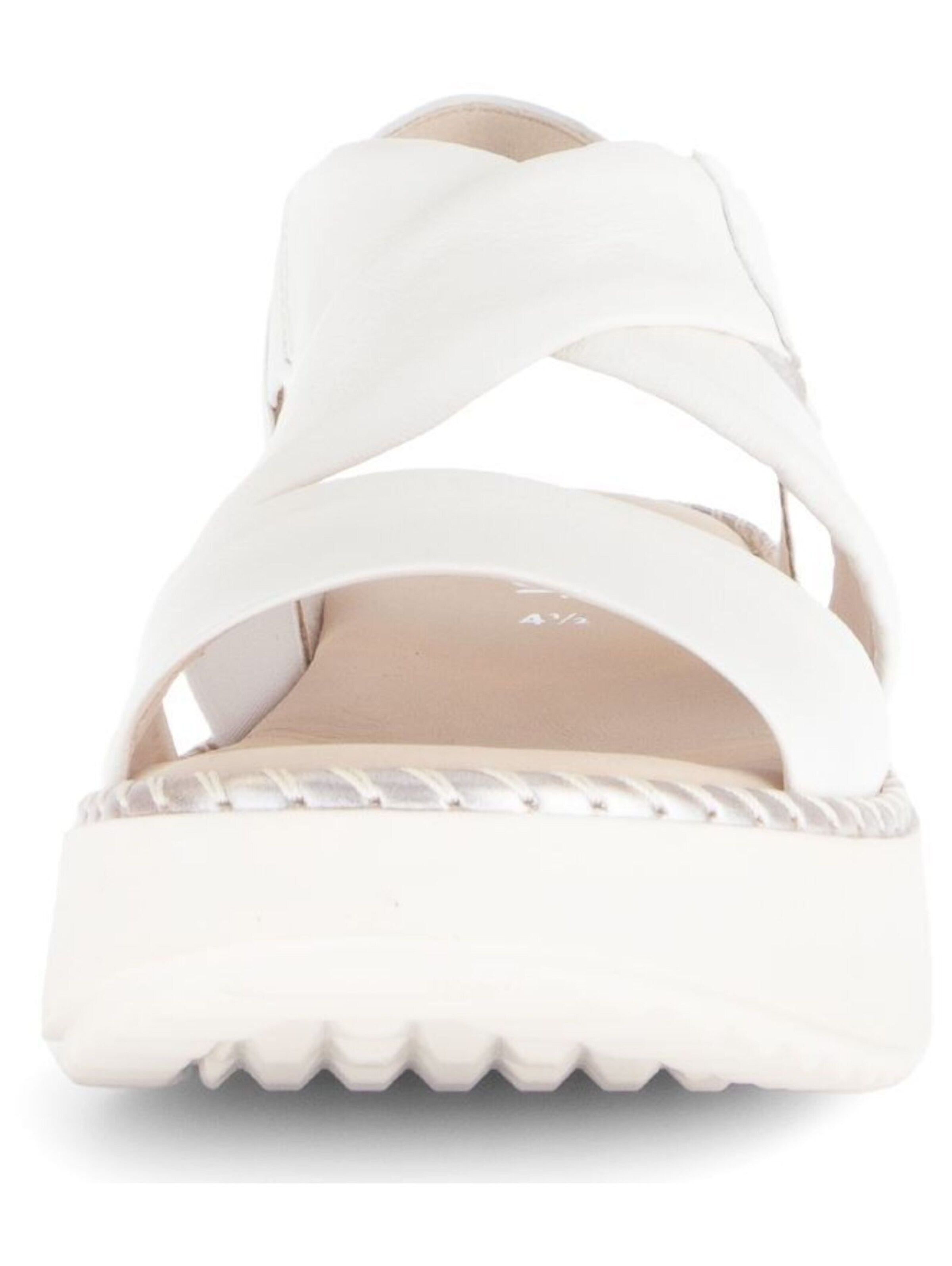 GABOR Sandale in Weiß