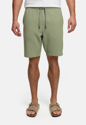 Kronstadt Regular Chino in Groen: voorkant