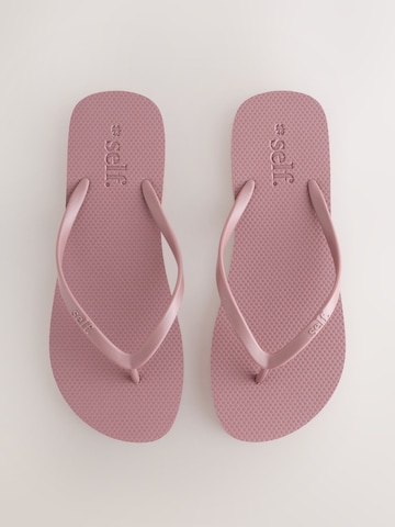 Next Teenslipper 'Self' in Roze