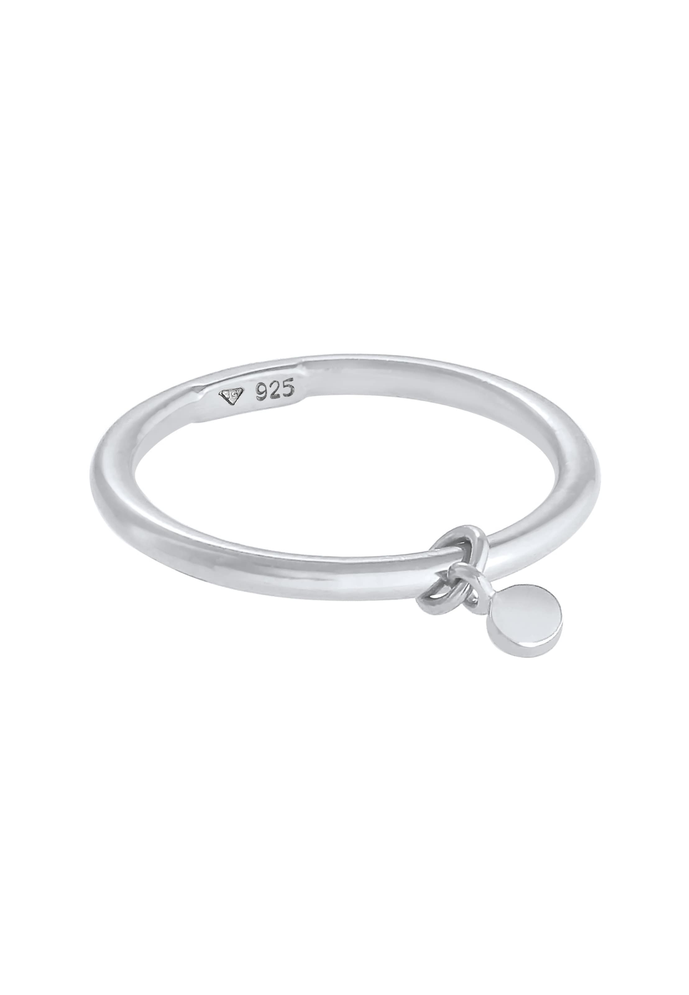 ELLI Ring Geo in Silber