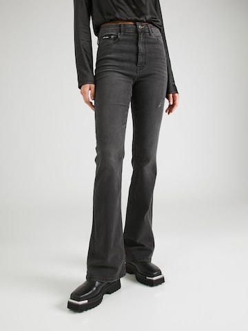 DKNY Flared Jeans 'BOREUM' i grå: framsida