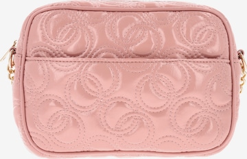 rozā faina "Clutch" stila somiņa: no priekšpuses