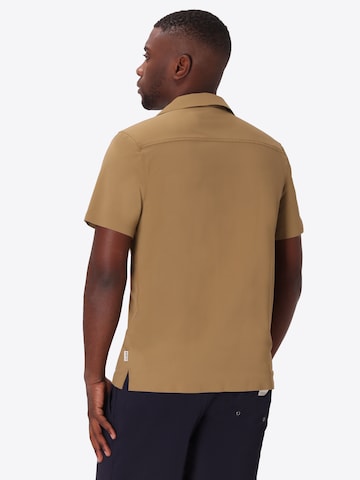 Regular fit Camicia 'High-Perform 12 Active' di Distretto12 in marrone