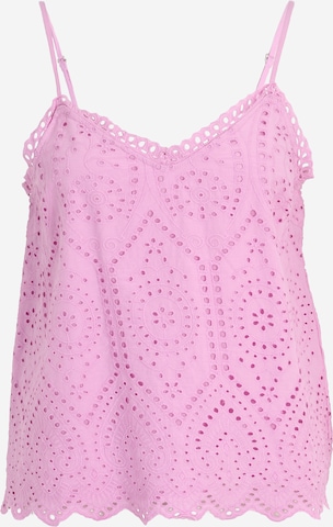 Y.A.S Petite Top 'HOLI' in Lila: voorkant