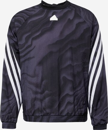 Sweat de sport 'Future Icons Graphic' ADIDAS SPORTSWEAR en noir : devant