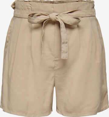 ONLY Regular Pleat-front trousers 'ARIS LIFE' in Beige: front