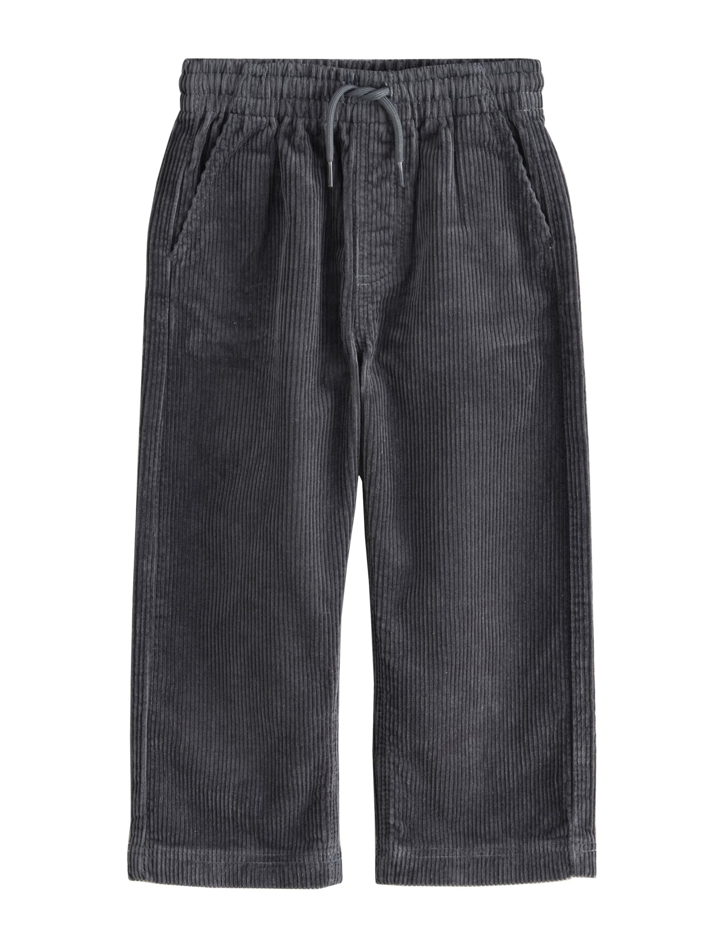 Next Широка кройка Панталон в сиво: отпред