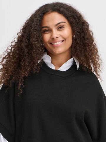 Fransa Sweater 'Sally Wa 1' in Black