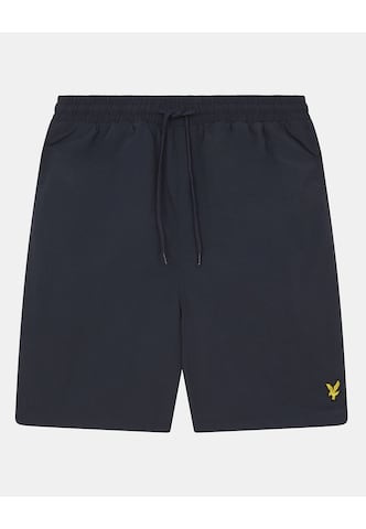 Shorts de bain Lyle & Scott en bleu : devant