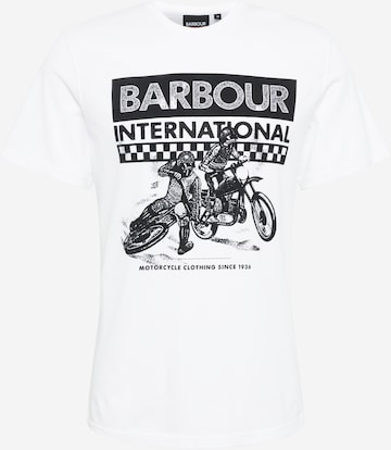 Barbour International Shirt in White: front