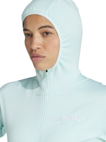 ADIDAS TERREX Toiminnallinen fleecetakki 'Xperior' värissä sininen