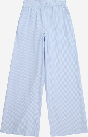 Wide Leg Pantalon 'PINNY' Vero Moda Girl en bleu : devant